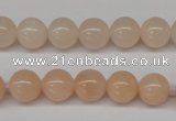 CPE04 15.5 inches 10mm round peach stone beads wholesale