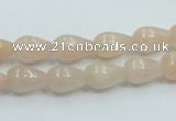 CPI01 15.5 inches 8*12mm teardrop pink aventurine jade beads