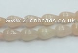 CPI01 15.5 inches 8*12mm teardrop pink aventurine jade beads