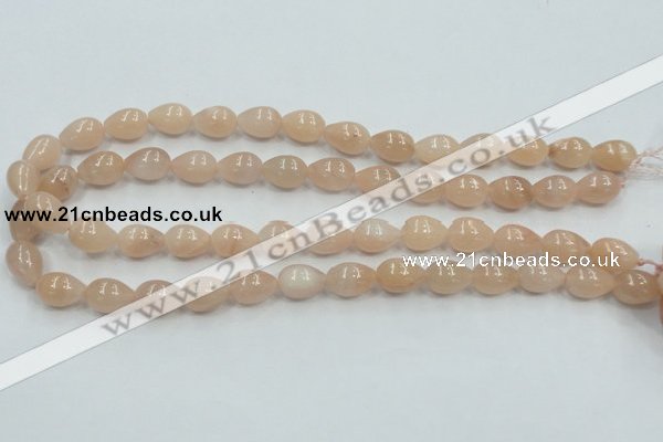 CPI02 15.5 inches 10*14mm teardrop pink aventurine jade beads