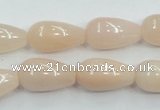 CPI03 15.5 inches 10*20mm teardrop pink aventurine jade beads