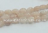 CPI06 15.5 inches 6*8mm oval pink aventurine jade beads wholesale