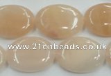 CPI09 15.5 inches 18*25mm oval pink aventurine jade beads wholesale