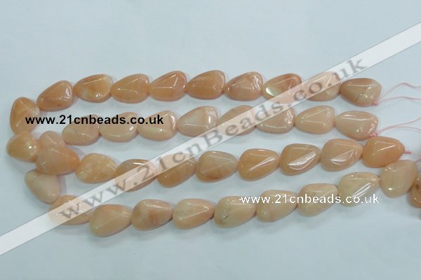 CPI104 15.5 inches 15*20mm nuggets pink aventurine jade beads