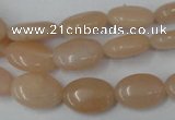 CPI151 15.5 inches 10*14mm oval pink aventurine jade beads