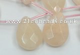 CPI16 15.5 inches 18*25mm briolette pink aventurine jade beads