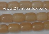 CPI160 15.5 inches 10*14mm drum pink aventurine jade beads