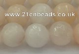 CPI214 15.5 inches 12mm faceted round pink aventurine jade beads