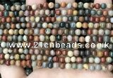 CPJ480 15.5 inches 4mm round polychrome jasper beads wholesale