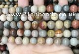 CPJ483 15.5 inches 10mm round polychrome jasper beads wholesale