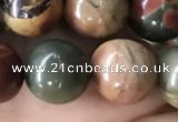 CPJ636 15.5 inches 10mm round picasso jasper beads wholesale