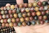 CPJ673 15.5 inches 10mm round picasso jasper beads wholesale