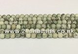 CPJ701 15.5 inches 6mm round greeting pine jasper beads