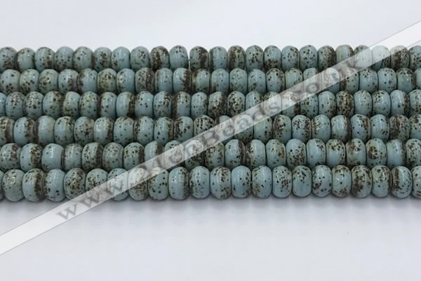 CPL104 15.5 inches 5*8mm rondelle linden beads wholesale