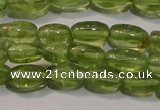 CPO111 15 inches 4*7mm rice natural peridot beads wholesale