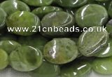 CPO14 15.5 inches 13*18mm oval olivine gemstone beads wholesale