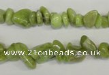 CPO40 15.5 inches 4*10mm – 10*12mm olivine chips beads wholesale