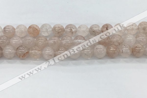 CPQ253 15.5 inches 10mm round natural pink quartz beads wholesale