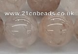 CPQ256 15.5 inches 16mm round natural pink quartz beads wholesale