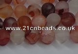 CPQ301 15.5 inches 6mm round matte pink quartz beads wholesale