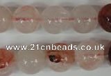 CPQ32 15.5 inches 14mm round natural pink quartz beads wholesale