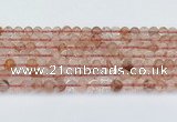 CPQ330 15.5 inches 6mm round pink quartz beads wholesale