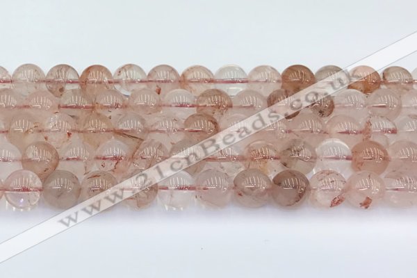 CPQ332 15.5 inches 10mm round pink quartz beads wholesale