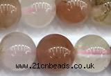 CPQ335 15 inches 8mm round pink quartz beads