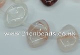 CPQ58 Top-drilled 13*18mm marquise natural pink quartz beads