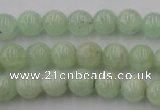 CPR102 15.5 inches 8mm round natural prehnite beads wholesale