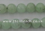 CPR104 15.5 inches 12mm round natural prehnite beads wholesale