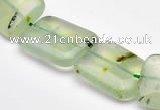 CPR15 A grade 15*20mm rectangle natural Prehnite gemstone beads