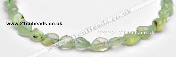 CPR18 A grade 12*14mm freeform natural Prehnite gemstone beads