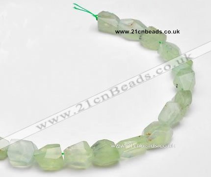 CPR20 A grade freeform natural Prehnite gemstone beads