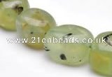 CPR23 A grade 12*18mm pebble shape natural Prehnite stone beads