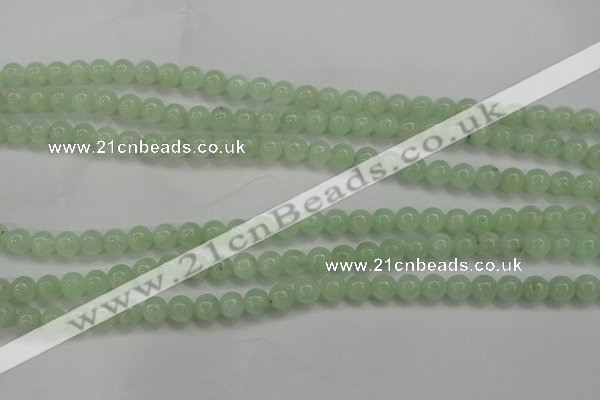 CPR301 15.5 inches 6mm round natural prehnite beads wholesale