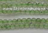 CPR310 15.5 inches 4mm round natural prehnite gemstone beads