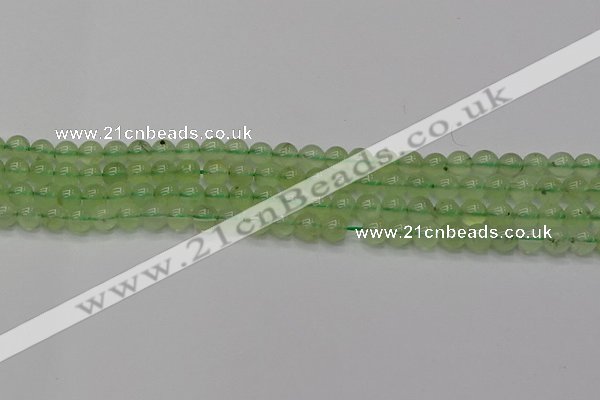 CPR311 15.5 inches 6mm round natural prehnite gemstone beads