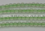 CPR320 15.5 inches 3mm round natural prehnite gemstone beads