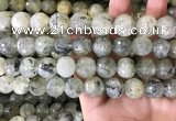 CPR355 15.5 inches 14mm faceted round prehnite beads wholesale