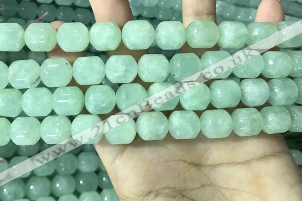 CPR383 15.5 inches 10*12mm tube prehnite gemstone beads