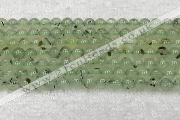 CPR395 15.5 inches 6mm round prehnite gemstone beads