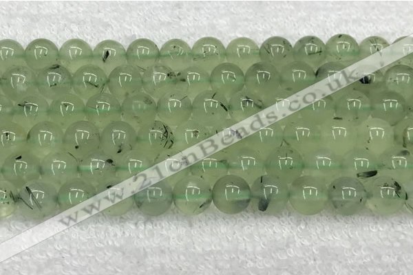 CPR398 15.5 inches 12mm round prehnite gemstone beads