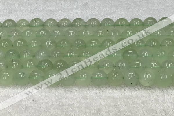 CPR403 15.5 inches 12mm round natural prehnite beads