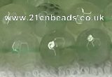 CPR417 15.5 inches 10mm faceted round natural prehnite beads