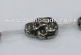 CPY562 15.5 inches 13*18mm skull pyrite gemstone beads