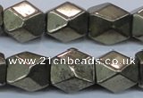 CPY611 15.5 inches 13*16mm nuggets pyrite gemstone beads