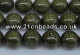 CPY754 15.5 inches 12mm round pyrite gemstone beads wholesale