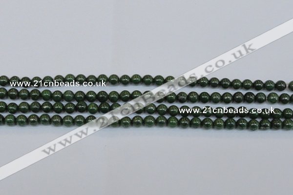 CPY761 15.5 inches 6mm round pyrite gemstone beads wholesale