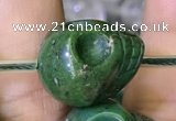 CPY827 15.5 inches 14*16*18mm skull pyrite gemstone beads